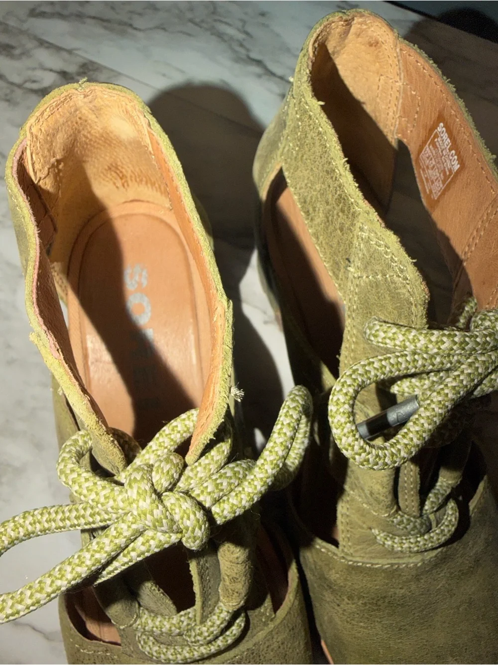 Sorel wedge sandals